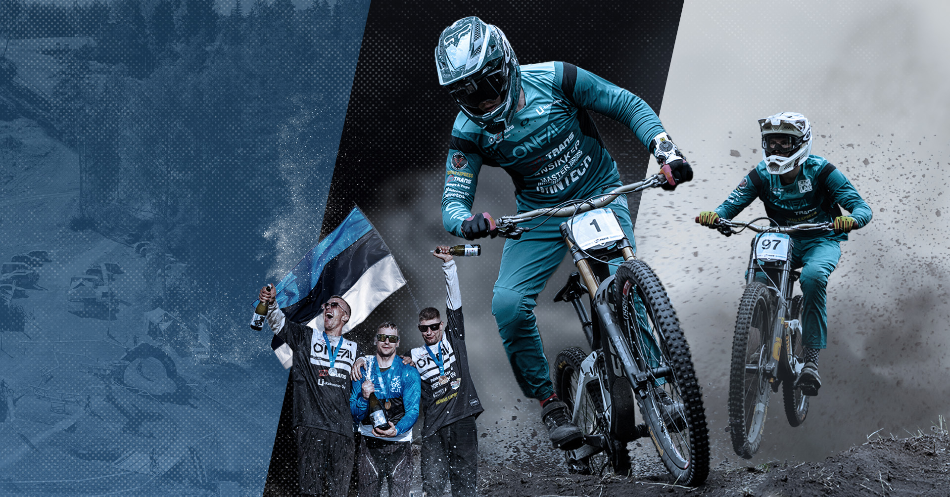 mountain bike downhill racing